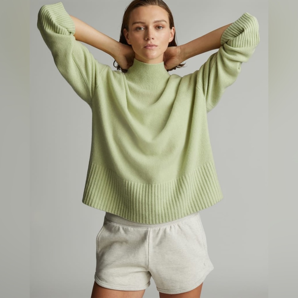 NWT Everlane The Cashmere Oversized Turtleneck